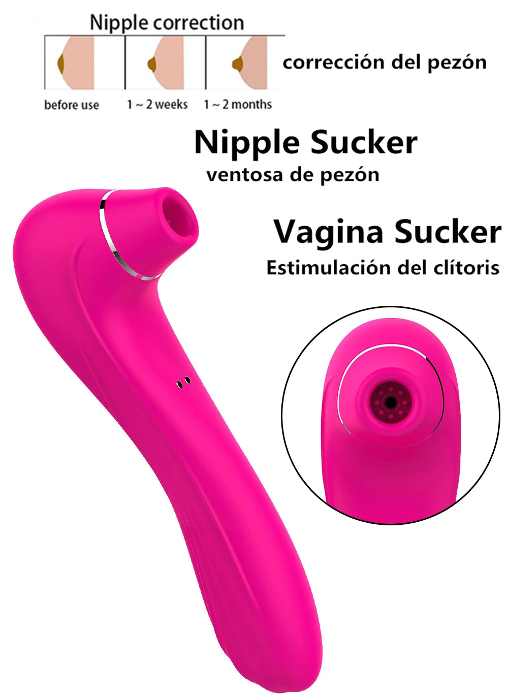 Clit Suck Vibrator Nipple Sucking for Women