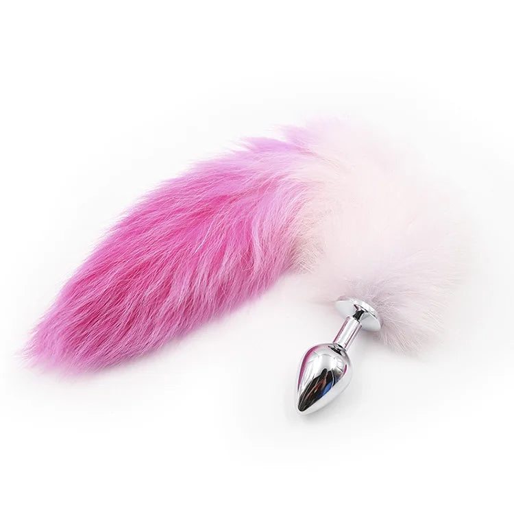 Metal Butt Plug  Color Tail