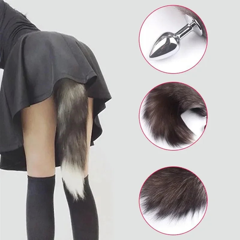 Anal Plug Sexy Fox Tail