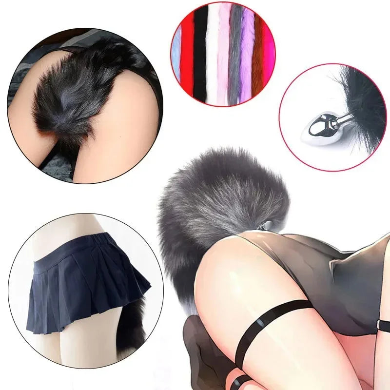 Anal Plug Sexy Fox Tail