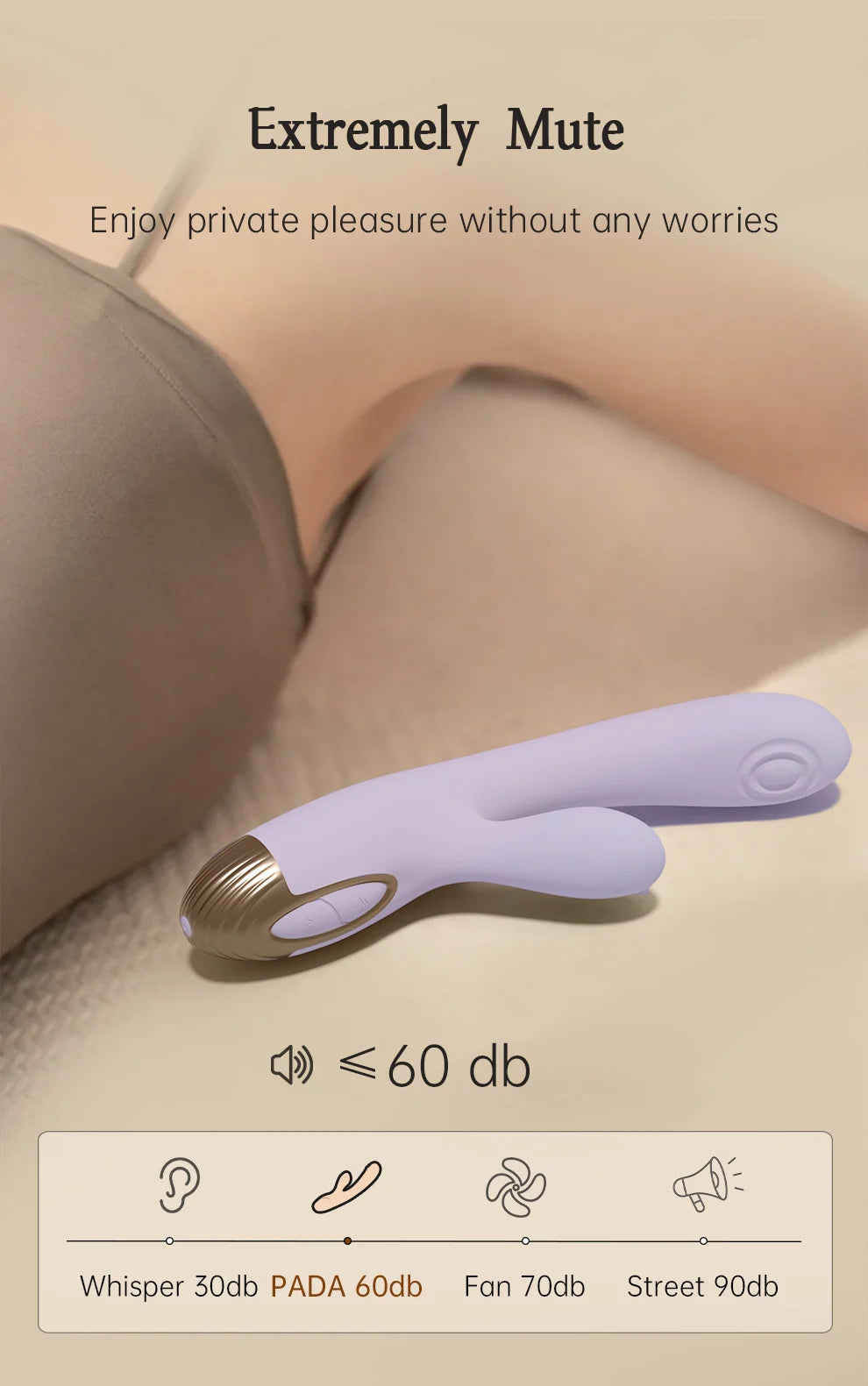 Rabbit Vibrator with Unique Patting Function