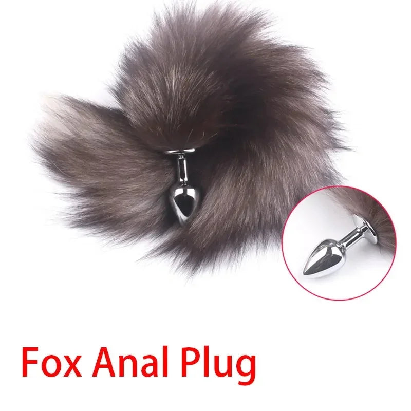 Anal Plug Sexy Fox Tail