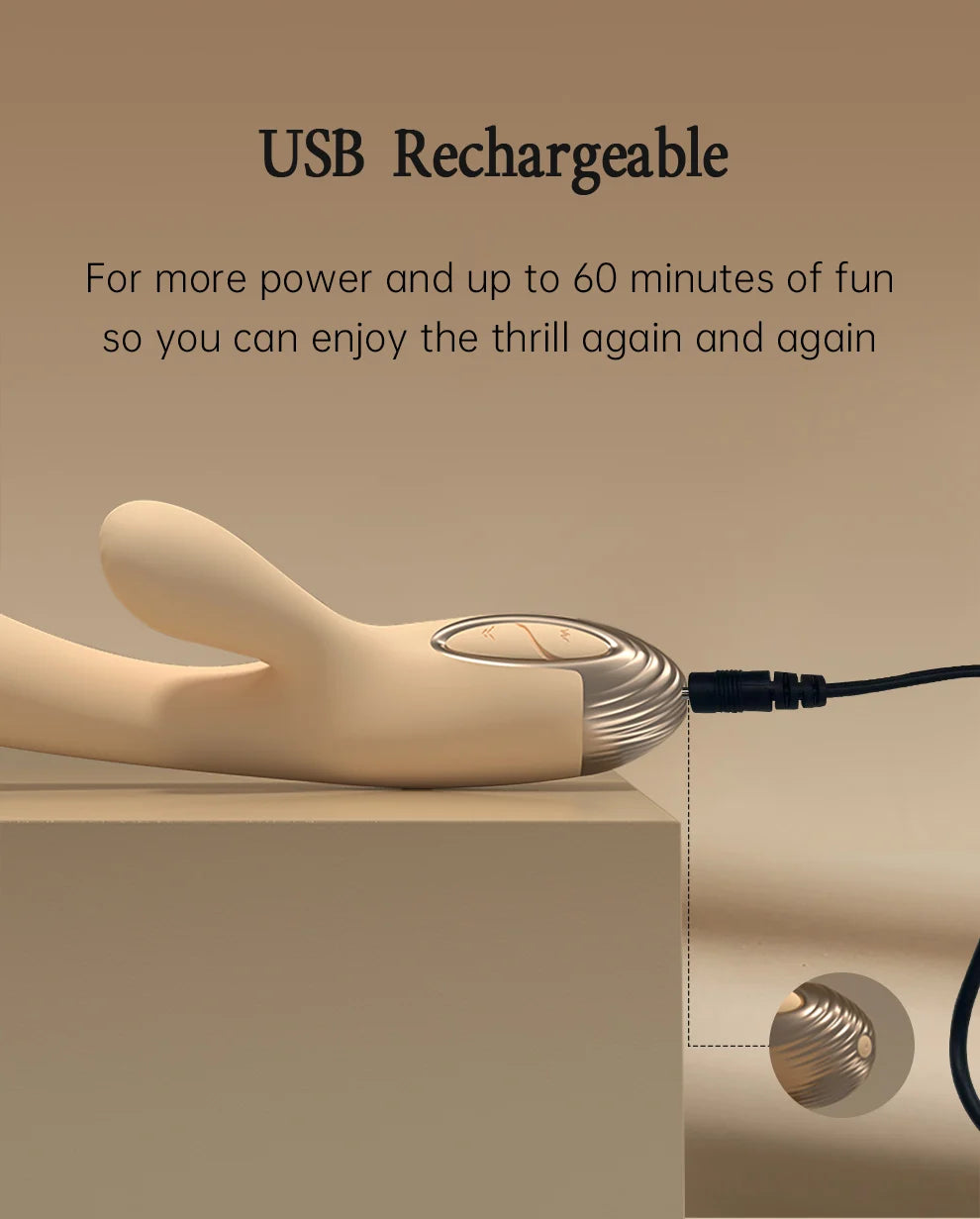 Rabbit Vibrator with Unique Patting Function